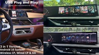 #iHeylinkit #carplay BMW Box Qualcomm 6125 , 8-core ,8+128GB ,4G LTE & TF Card. 3 in 1 Version