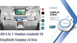 CP-908 #iHeylinkit 5G #carplay #aibox 3 in 1 Version Android 16 QCM6350 Smarter Drive Faster Connect